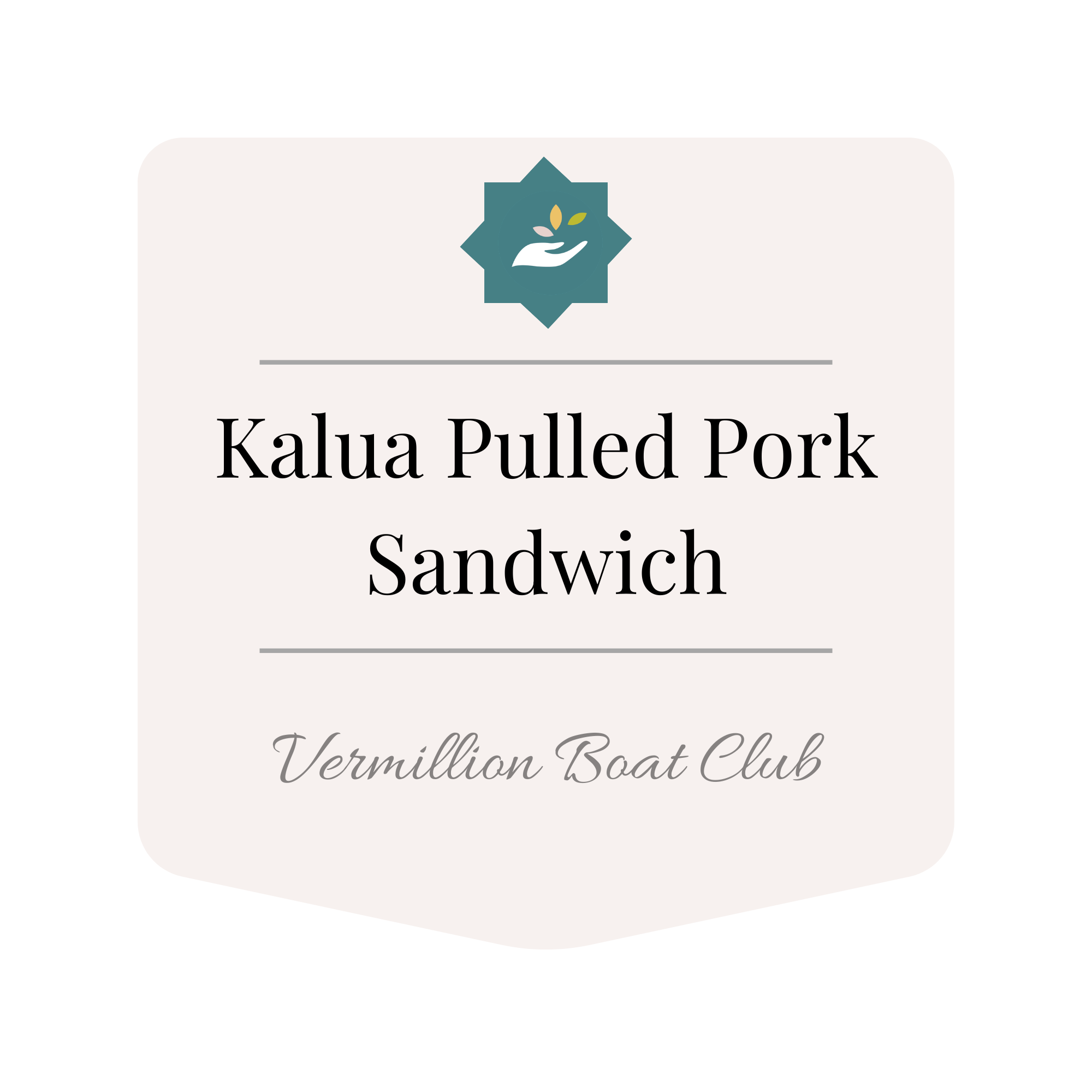 Kalua Pulled Pork Sandwich