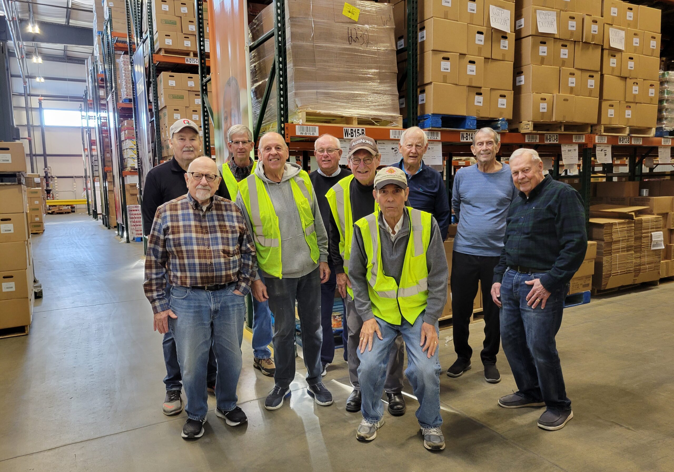 men's group second harvest